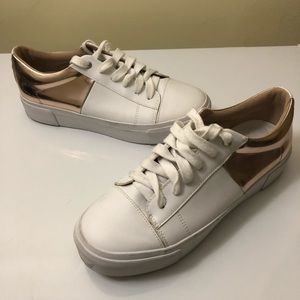 MARC FISHER XENA WHITE WOMEN SNEAKERS SIZE 8M